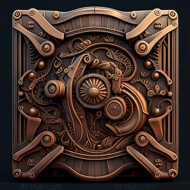 3D model steam punk (STL)